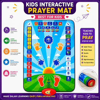 Educational Smart Prayer Mat for Kids