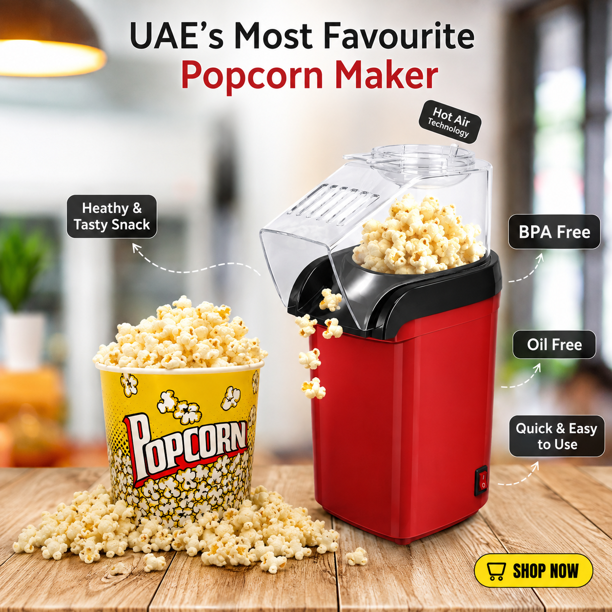Mini Popcorn Machine