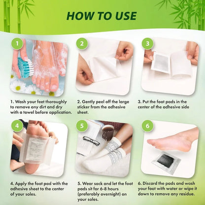 Kinoki Detox Foot Pads  (10 Pads)